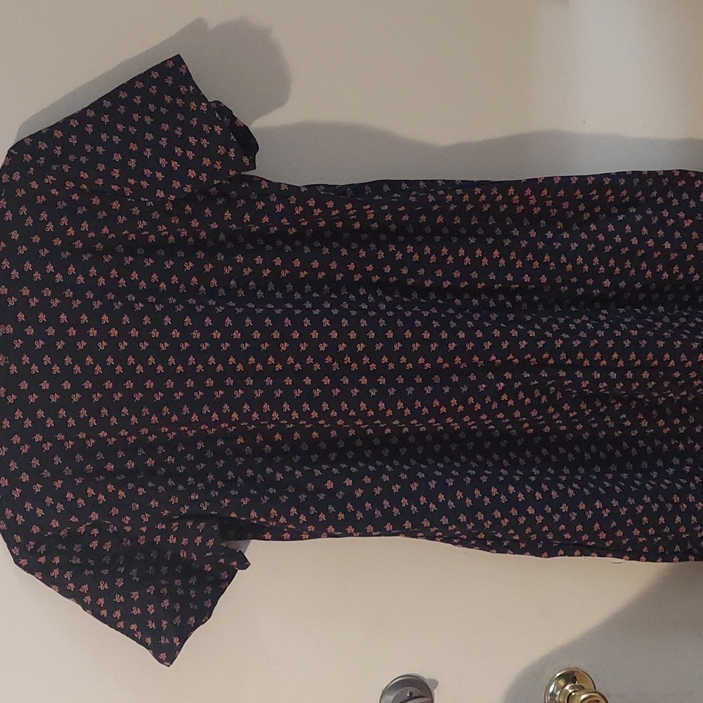Navy and Pink Caroline brand NWT Midi Dress - Picture 3 of 5